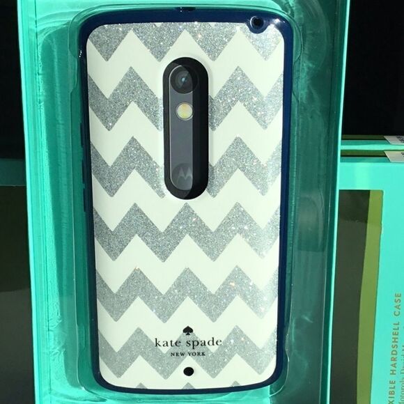 Kate Spade Flexible Hardshell Droid Maxx 2 Case J - Picture 4 of 6
